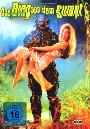 Das grüne Ding aus dem Sumpf (1989) (Cover C, Limited Edition, Mediabook, Blu-ray + DVD)