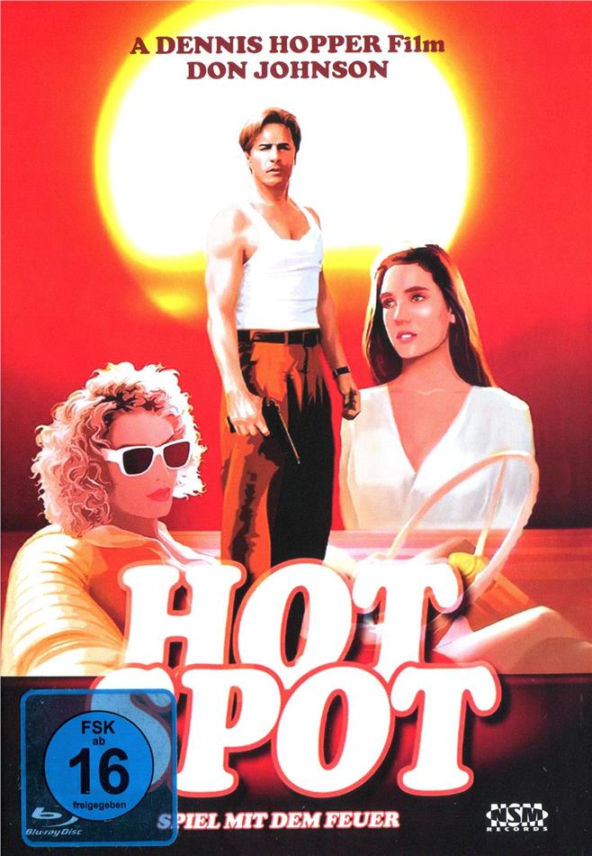 Hot Spot - Spiel mit dem Feuer (1990) Cover C, Limited Edition, Mediabook, Blu-ray + DVD