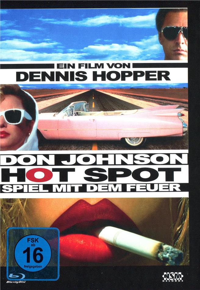 Hot Spot - Spiel mit dem Feuer (1990) Cover D, Edizione Limitata, Mediabook, Blu-ray + DVD
