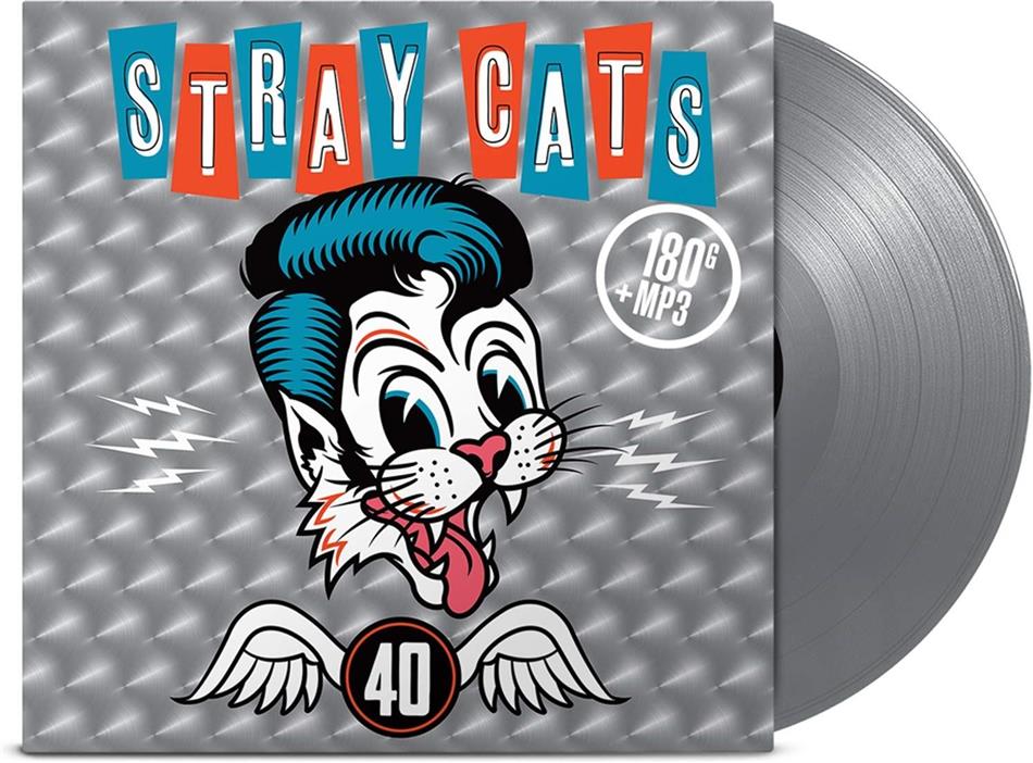 Stray Cats - 40 Edizione Limitata, Grey Vinyl, LP + Digital Copy