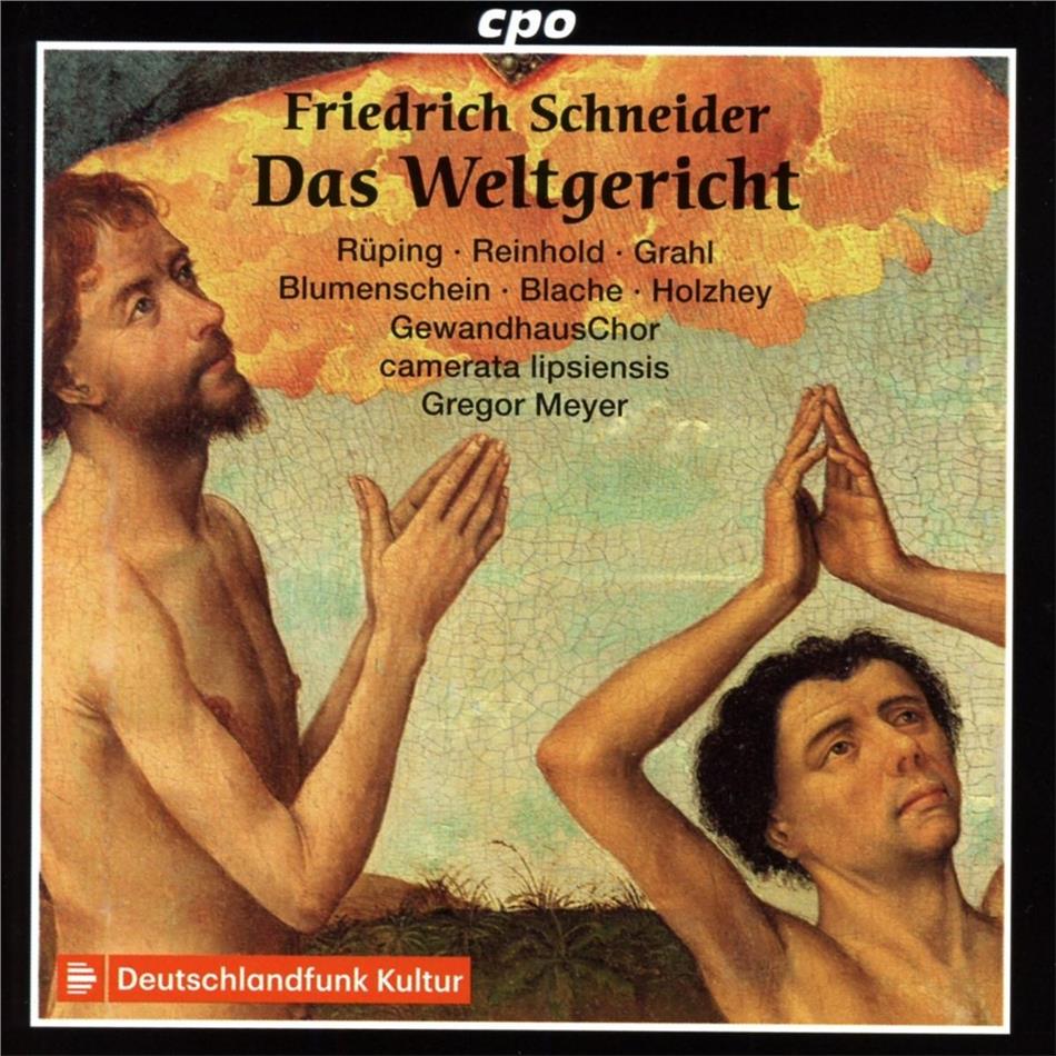 Friedrich Schneider (1786-1853), Gregor Meyer, Martina Rüping, Patrick Grahl, Gewandhaus Chor, … - Das Weltgericht 2 CD