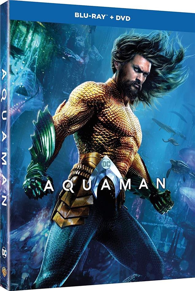 Aquaman (2018) Digibook, Blu-ray + DVD