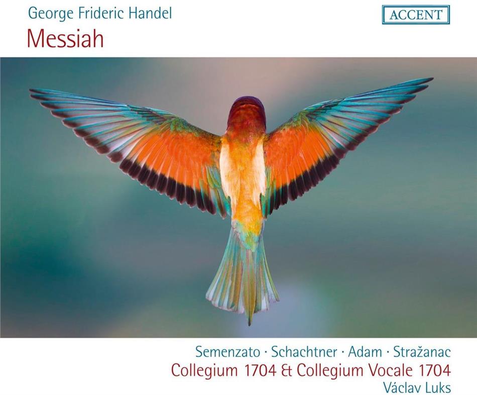 Georg Friedrich Händel (1685-1759), Vaclav Luks, Collegium Vocale 1704 & Collegium 1704 - Der Messias 2 CDs