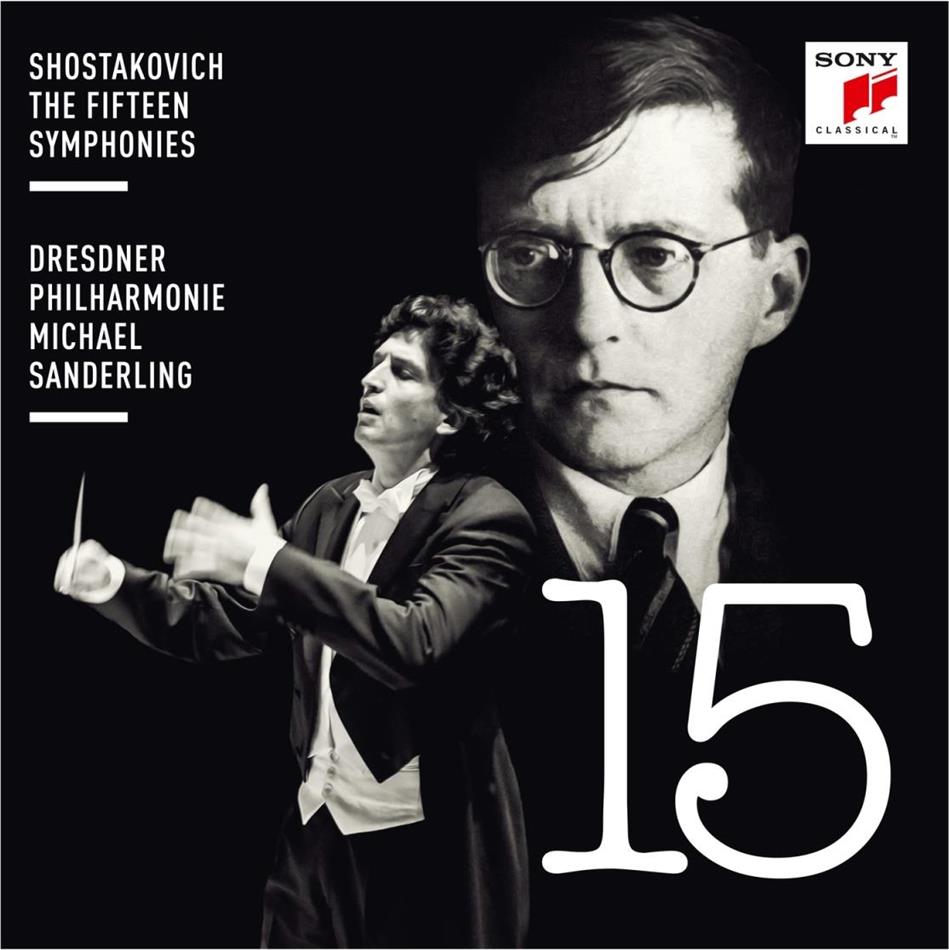 Dimitri Schostakowitsch (1906-1975), Michael Sanderling & Dresdner Philharmonie - Sämtliche Symphonien 11 CDs