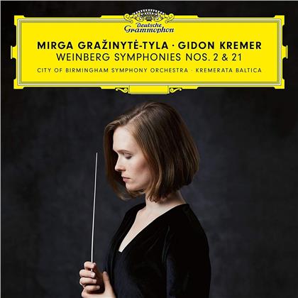 Kremerata Baltica, Mieczyslaw Weinberg (1919-1996), Mirga Grazinyte-Tyla & City of Birmigham Symphony Orchestra - Symphonien Nr. 2 & 21 (2 CDs)