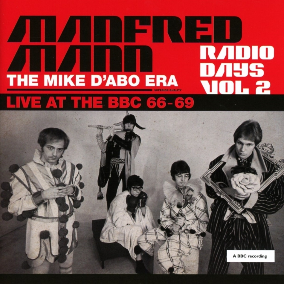 Manfred Mann - Radio Days Vol. 2 - The Mike D'Abo Era, Live At The BBC 1966-1969 2 CDs