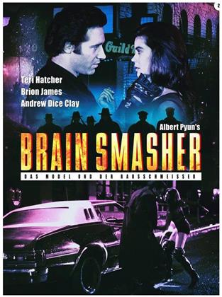 Brain Smasher - Das Model und der Rausschmeisser (1993) (Cover B, Edizione Limitata, Mediabook, Uncut, Blu-ray + DVD)