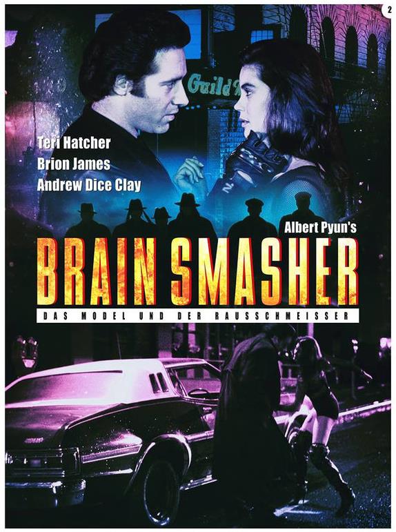 Brain Smasher - Das Model und der Rausschmeisser (1993) Cover B, Limited Edition, Mediabook, Uncut, Blu-ray + DVD