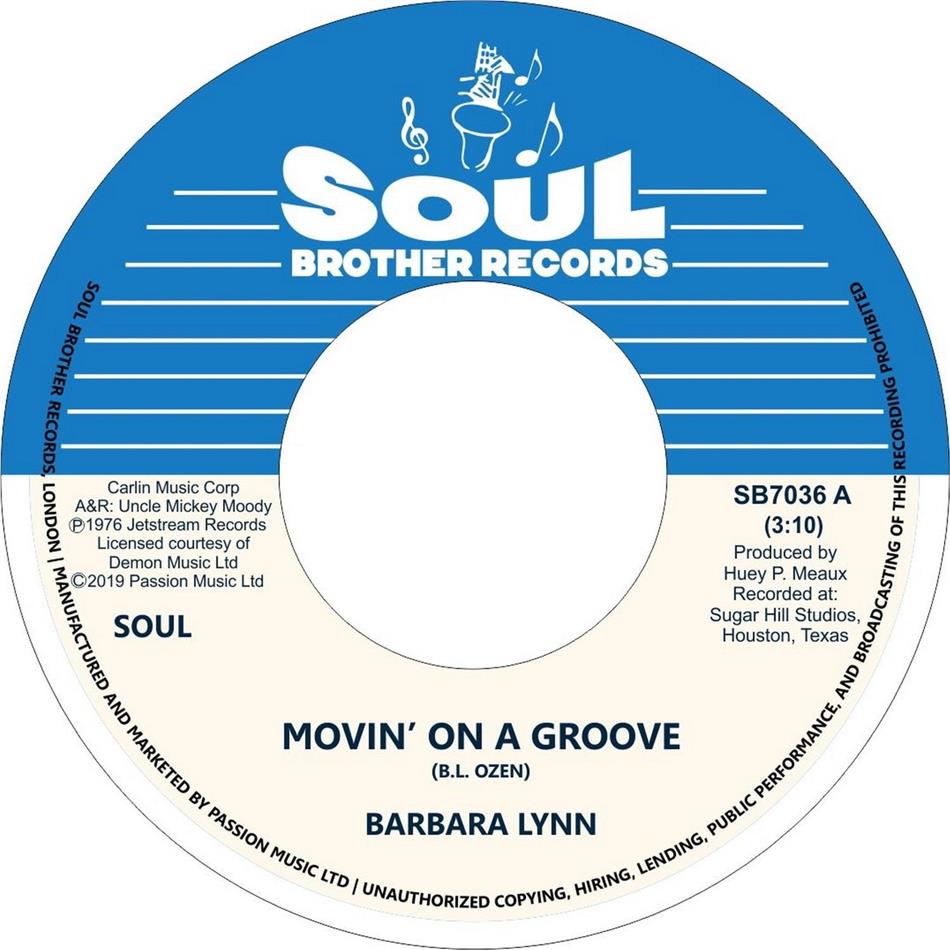Barbara Lynn - Movin' On A Groove / Disco Music 7" Single