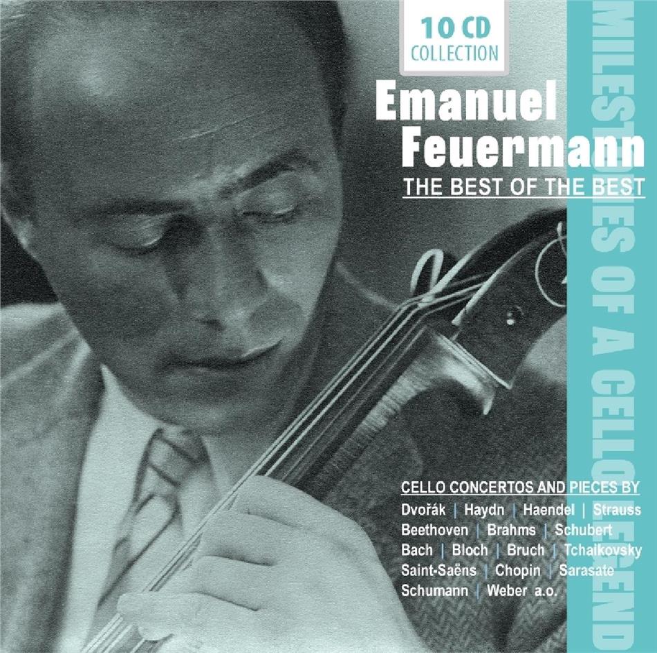 Emanuel Feuermann - Milestones Of A Cello Legend - The Best of the Best - Cello Concertos and Pieces 10 CD