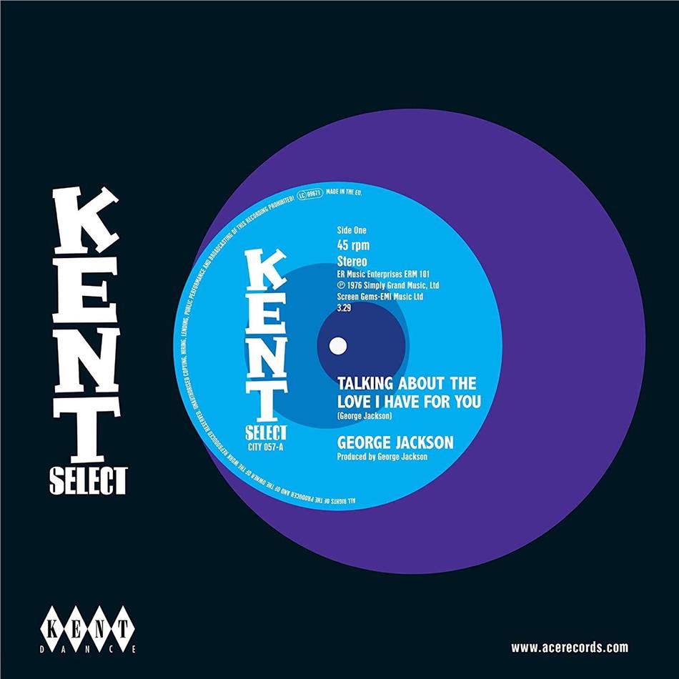 George Jackson - Talking About The Love I Have For You / It's Not Safe 7" Single