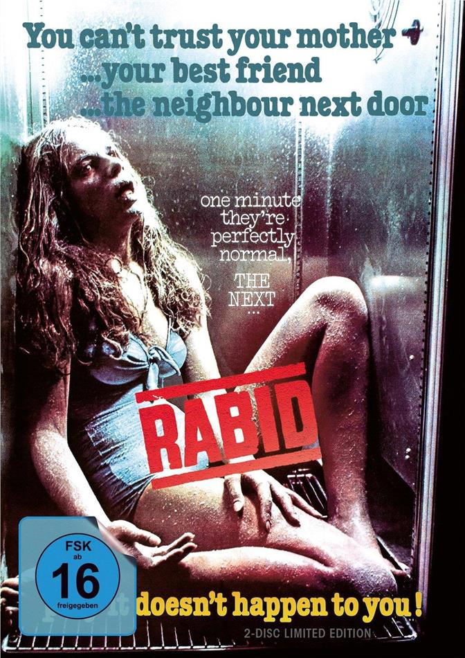 Rabid (1977) Limited Edition, Blu-ray + DVD