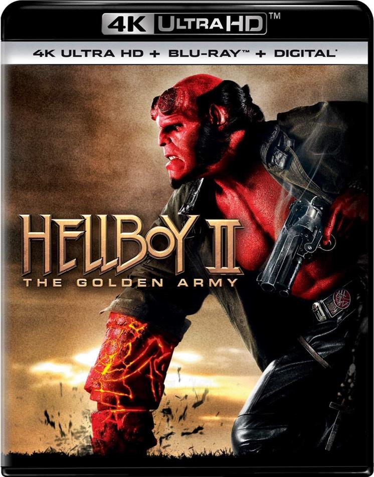 Hellboy 2 - The Golden Army (2008) 4K Ultra HD + Blu-ray