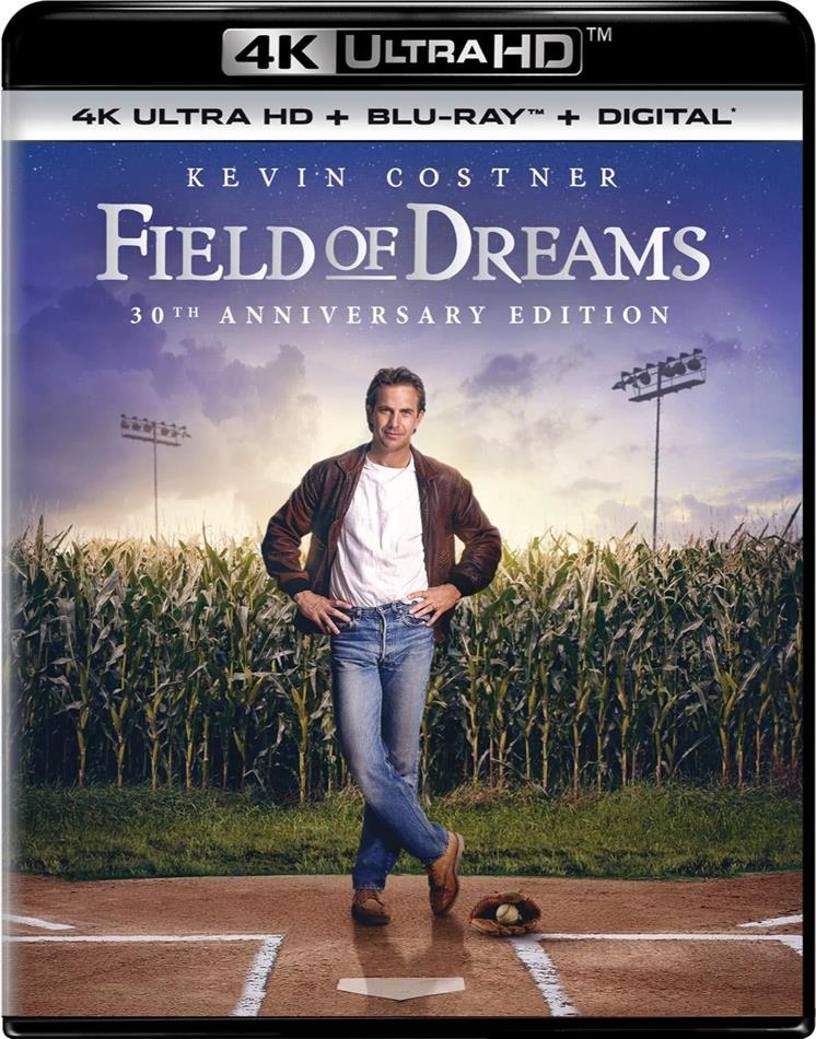 Field Of Dreams (1989) Édition 30ème Anniversaire, 4K Ultra HD + Blu-ray