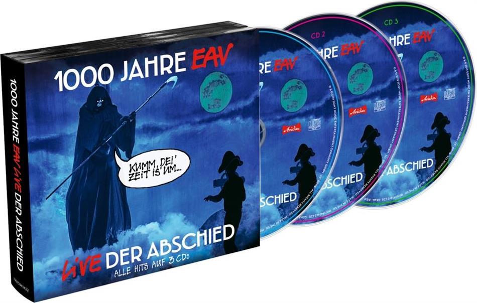 Erste Allgemeine Verunsicherung (EAV) - 1000 Jahre Eav Live - Der Abschied 3 CD