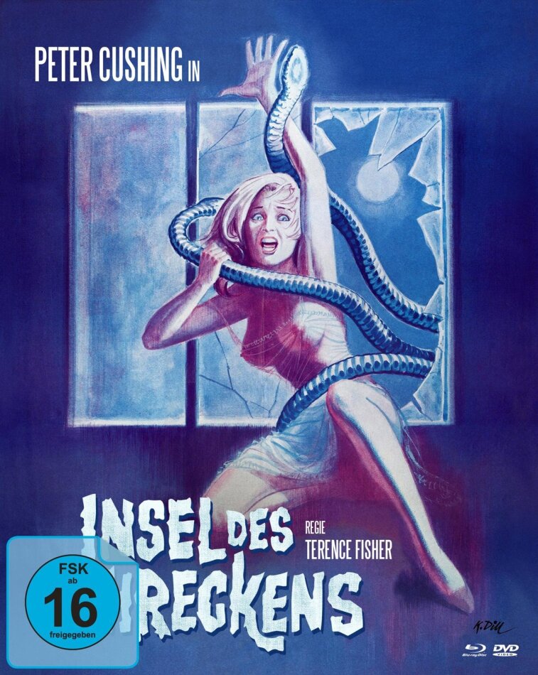 Insel des Schreckens (1966) Cover B, Mediabook, Blu-ray + DVD