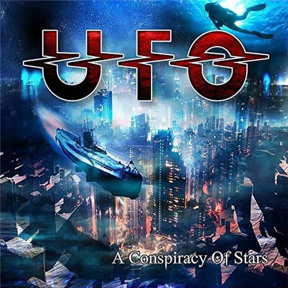 UFO - A Conspiracy Of Stars 2019 Reissue, Red & Black Vinyl, 2 LPs + CD