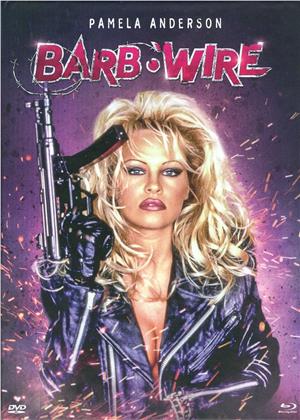 Barb Wire (1996) (Cover B, Limited Edition, Langfassung, Mediabook, Unrated, Blu-ray + DVD)