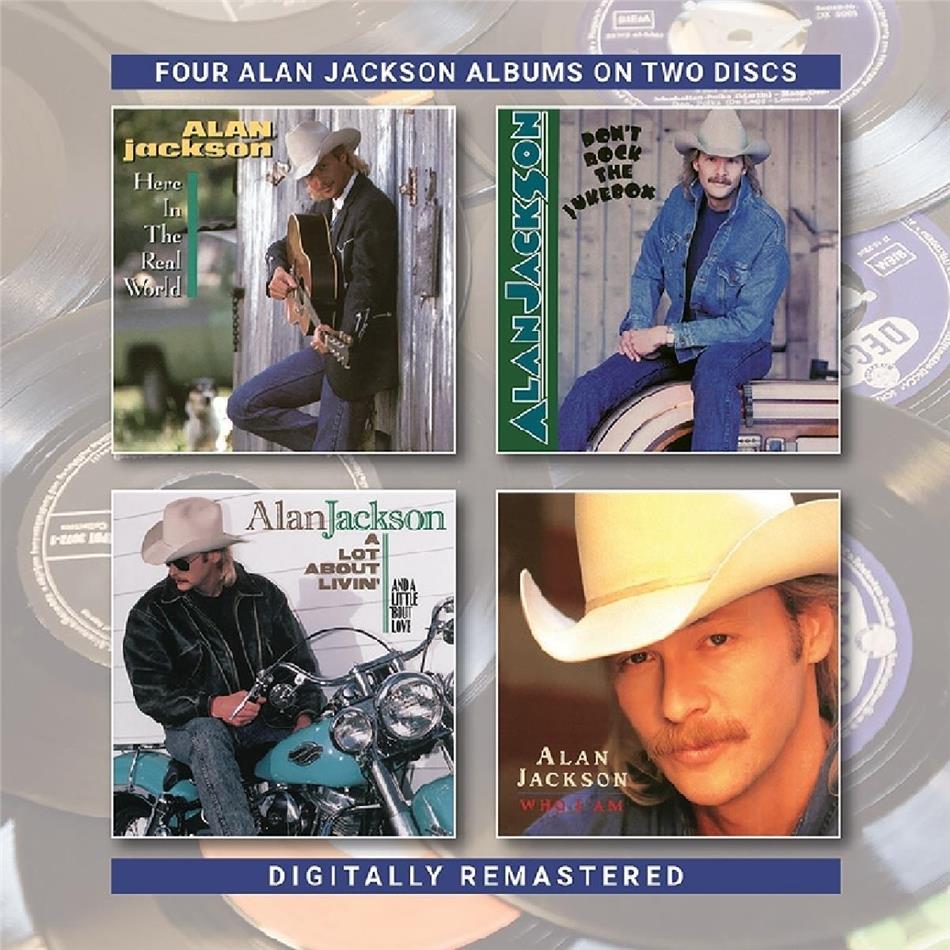 Alan Jackson - Here In The Real World / Don't Rock The Jukebox / A Lot About Livin 2 CDs