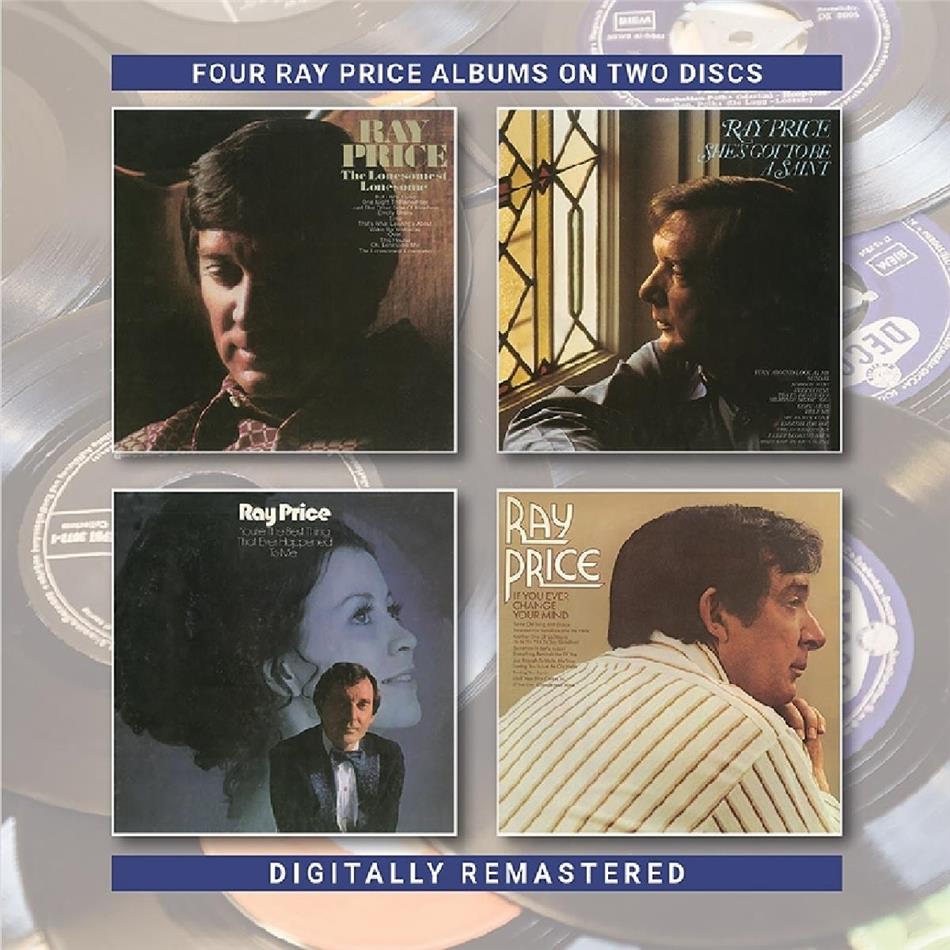 Ray Price - Lonesomest Lonesome / She's Got To Be A Saint / You're The Best Thing 2 CD