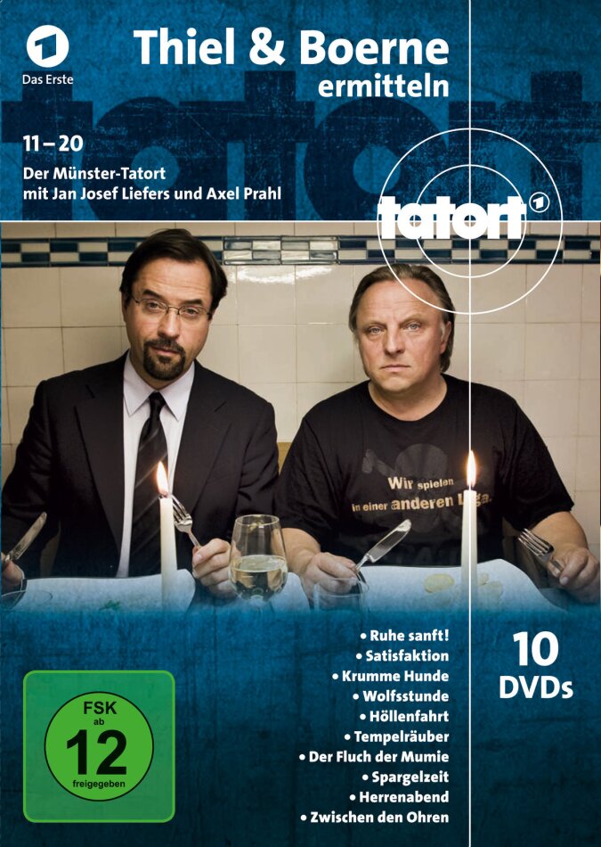 Tatort - Münster - Thiel & Börne ermitteln - Fall 11-20 10 DVDs