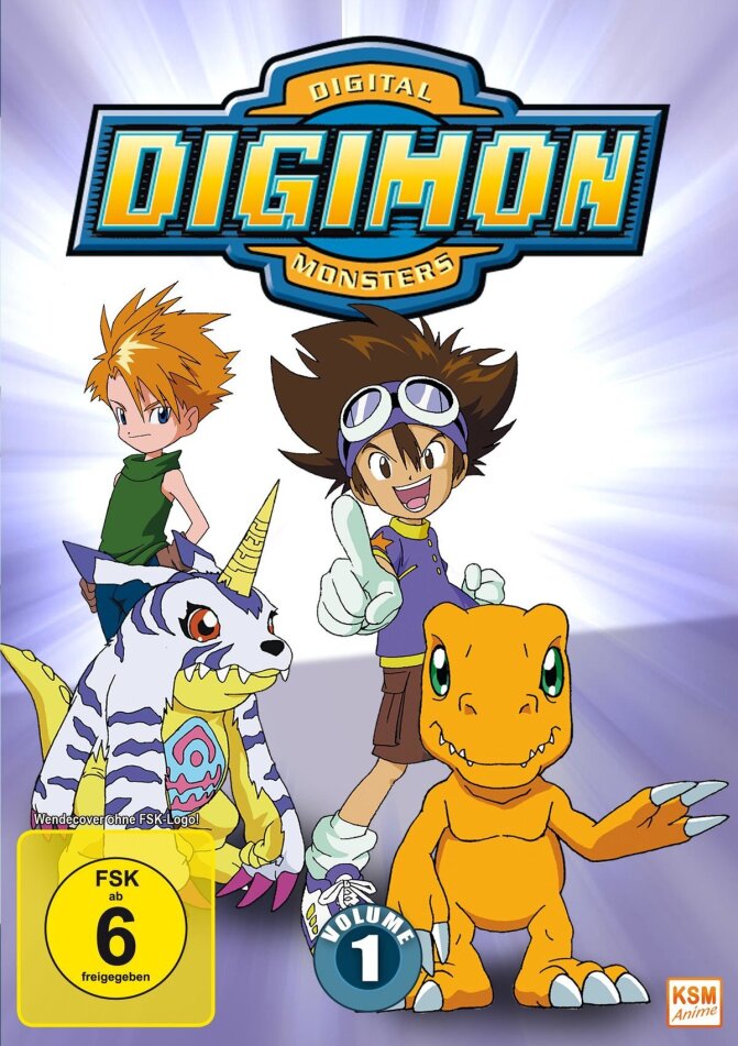 Digimon: Digital Monsters - Adventure - Staffel 1 - Vol. 1 New Edition, 3 DVDs