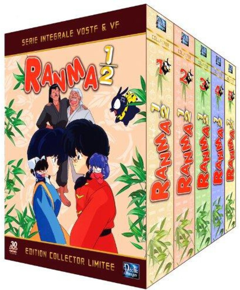 Ranma 1/2 - Intégrale Édition Collector, Édition Limitée, 30 DVD
