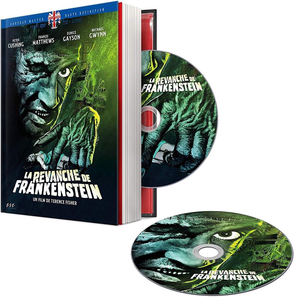 La revanche de Frankenstein (1958) Mediabook, Blu-ray + DVD