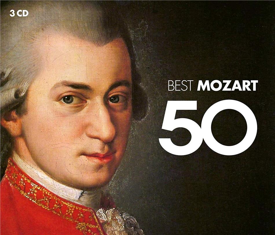 Wolfgang Amadeus Mozart (1756-1791) - 50 Best Mozart 2019 Reissue, 3 CDs