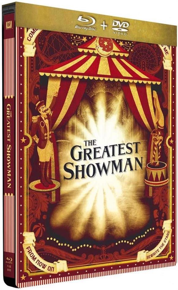 The Greatest Showman (2017) Édition Limitée, Steelbook, Blu-ray + DVD