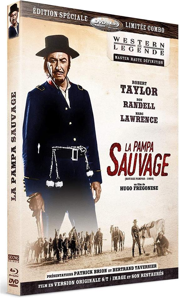 La pampa sauvage (1966) Western de Légende, Édition Spéciale, Blu-ray + DVD