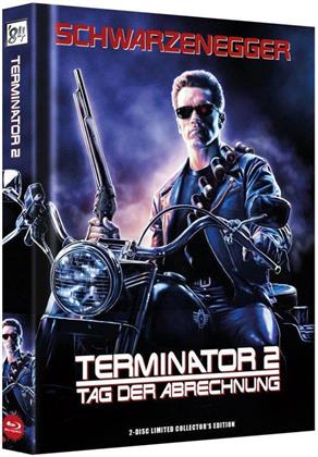 Terminator 2 - Tag der Abrechnung (1991) (Wattiert, Extended Edition, Versione Cinema, Collector's Edition Limitata, Mediabook, Edizione Speciale, Blu-ray 3D + Blu-ray)