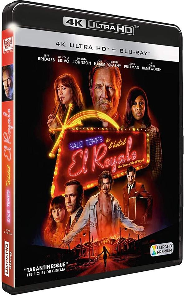 Sale temps à l'hôtel El Royale (2018) 4K Ultra HD + Blu-ray