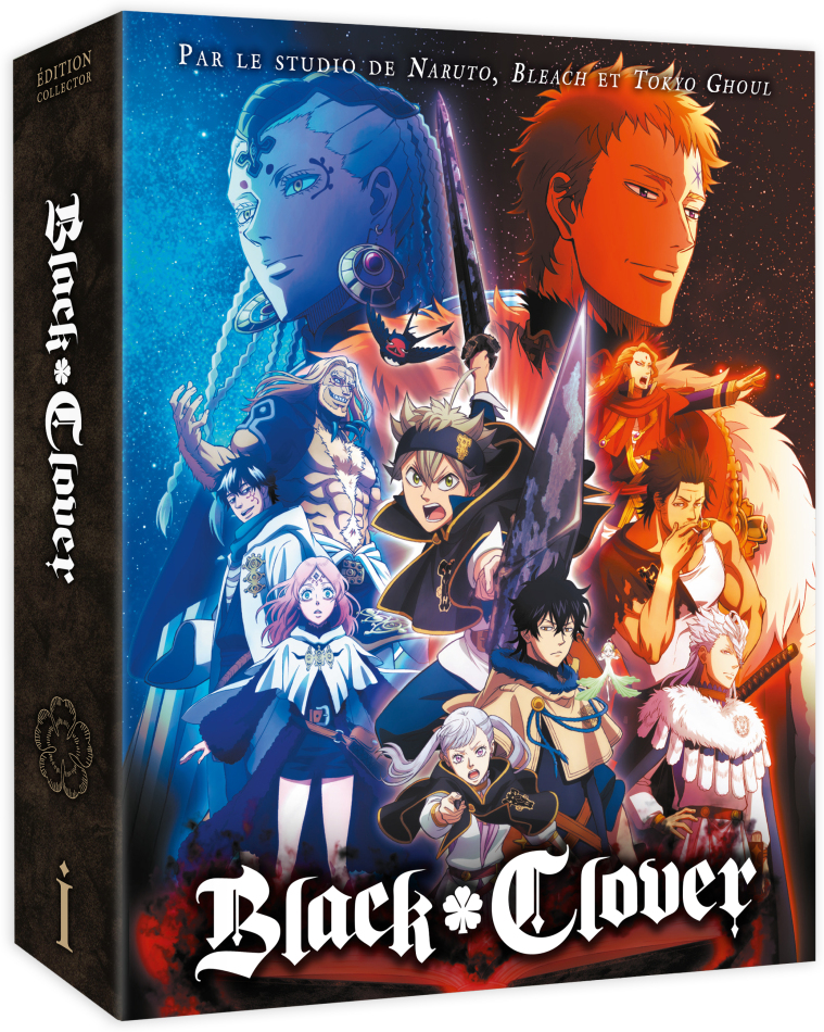 Black Clover - Saison 1 - Première Partie 4 DVDs