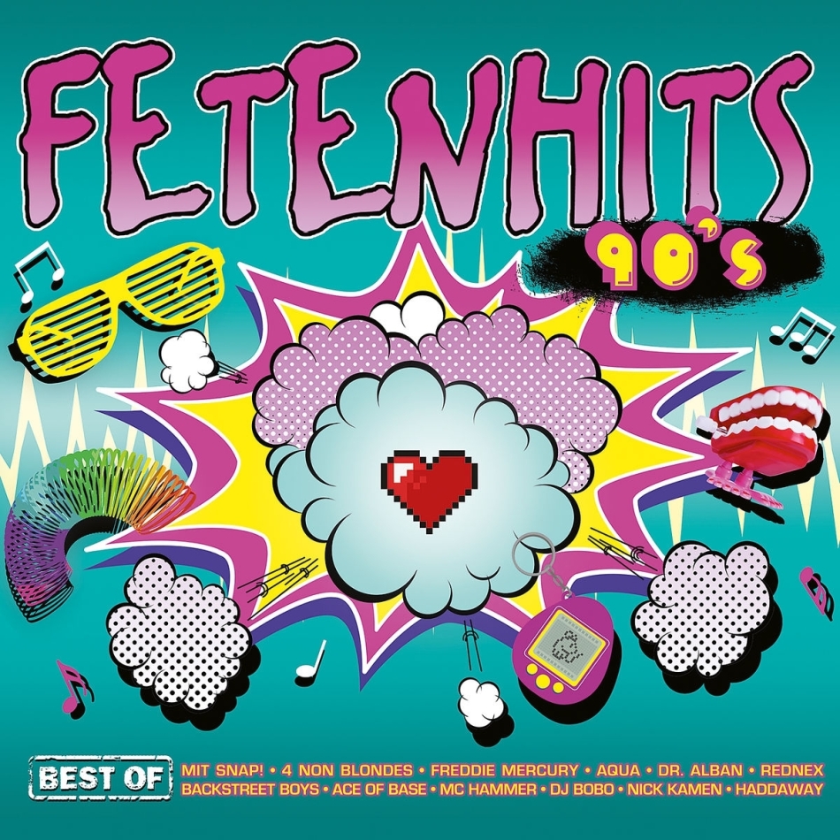 Fetenhits 90s - Best Of 2019 Reissue, 3 CDs