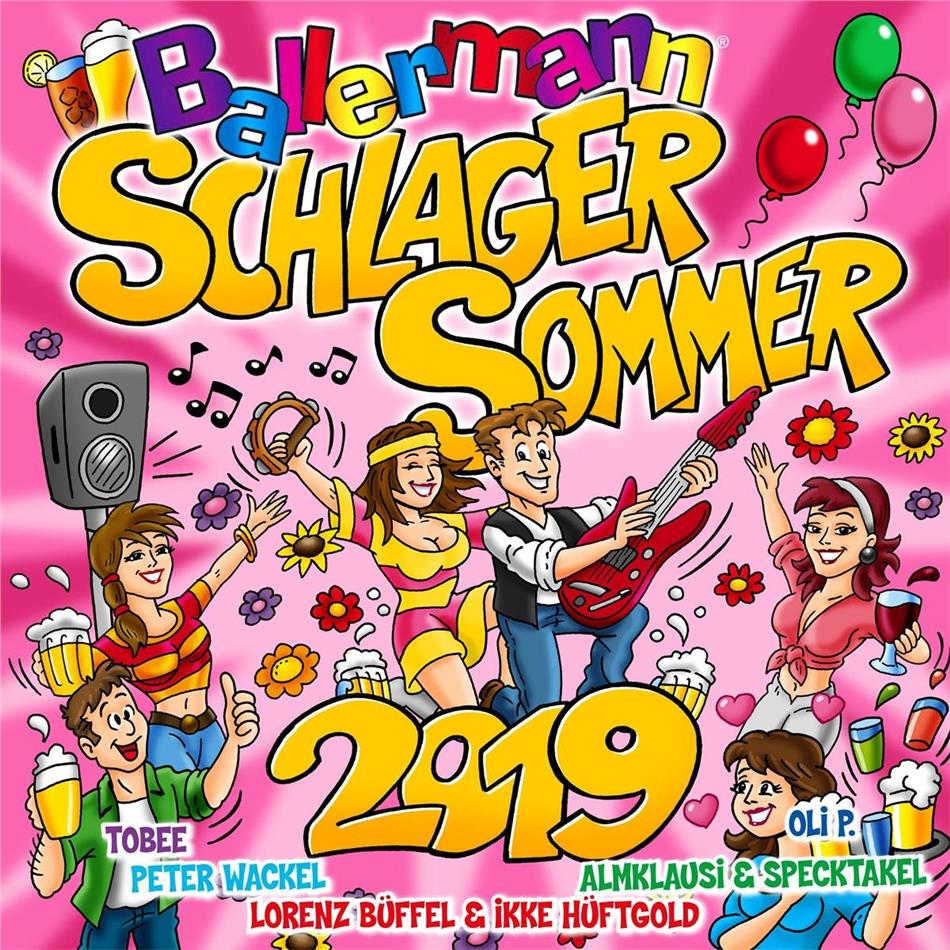 Ballermann Schlagersommer 2019 2 CDs