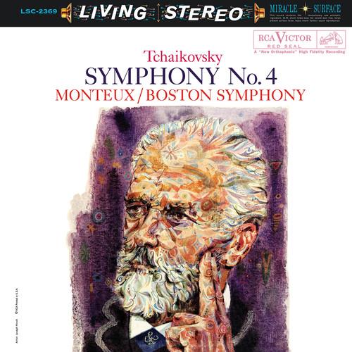 Pierre Monteux, Boston Symphony & Peter Iljitsch Tschaikowsky (1840-1893) - Symphony No. 4 LP