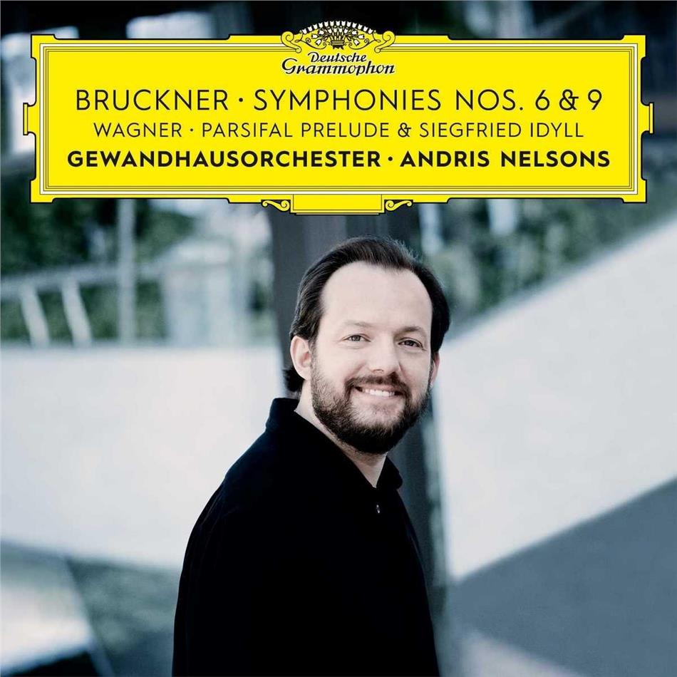 Anton Bruckner (1824-1896), Richard Wagner (1813-1883), Andris Nelsons & Gewandhausorchester Leipzig - Symphonies Nos. 6 & 9 / Siegfried 2 CD