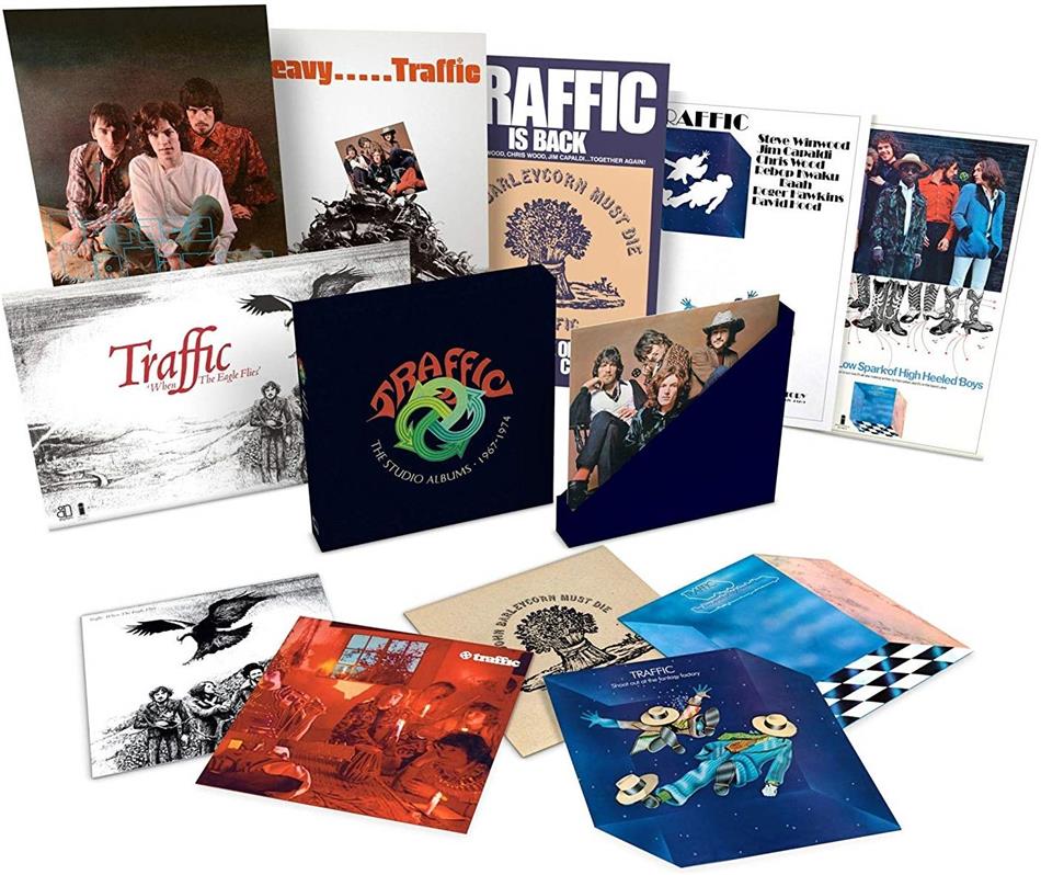 Traffic - The Studio Albums 1967-74 Édition Limitée, 6 LP