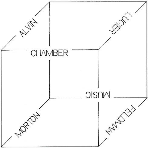 Alvin Lucier (1931-2021) & Morton Feldman (1926-1987) - Chamber Music