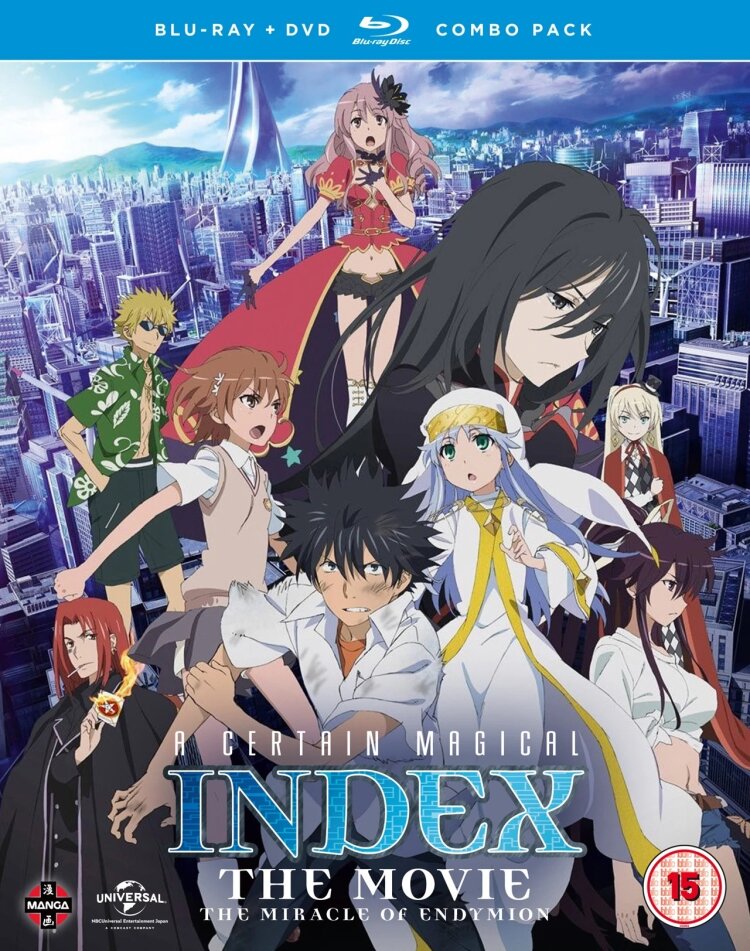 A Certain Magical Index - The Movie - The Miracle of Endymion Blu-ray + DVD