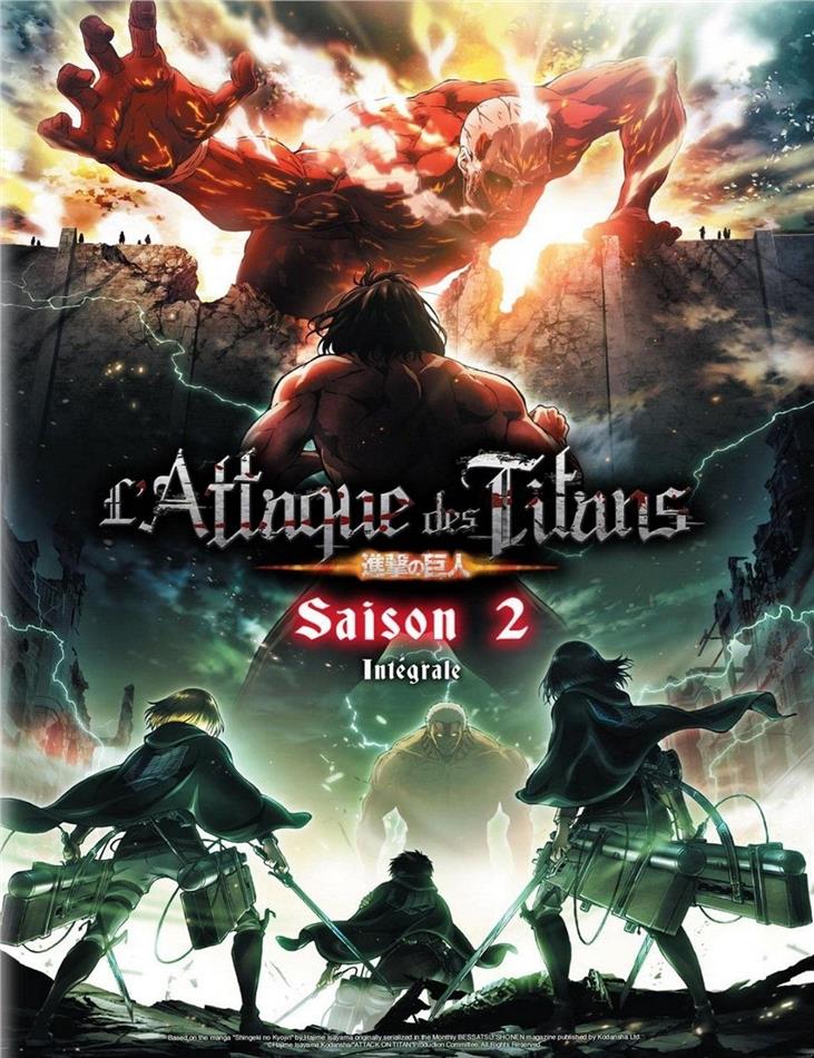 L'Attaque des Titans - Intégrale Saison 2 2 DVD
