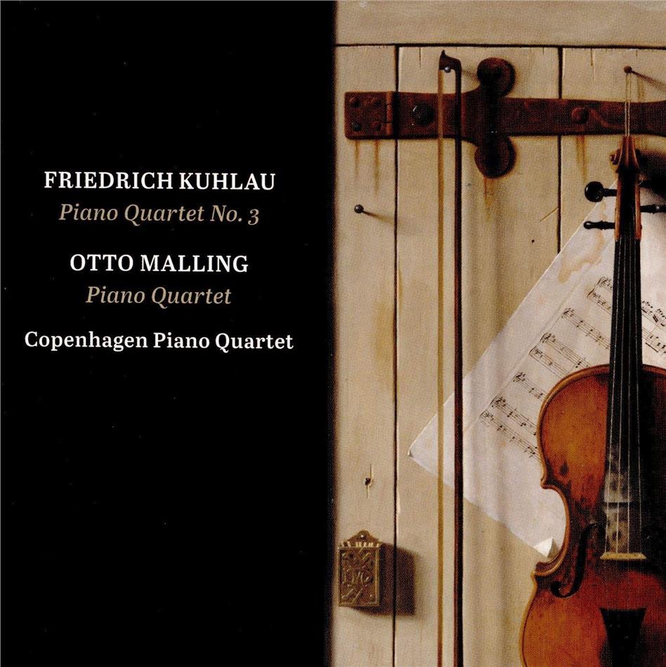 Copenhagen Piano Quartet, Friedrich Kuhlau (1786-1832) & Jorgen Henrik Malling (1836-1905) - Klavierquartette Hybrid SACD
