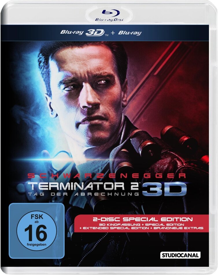 Terminator 2 (1991) Blu-ray 3D + Blu-ray