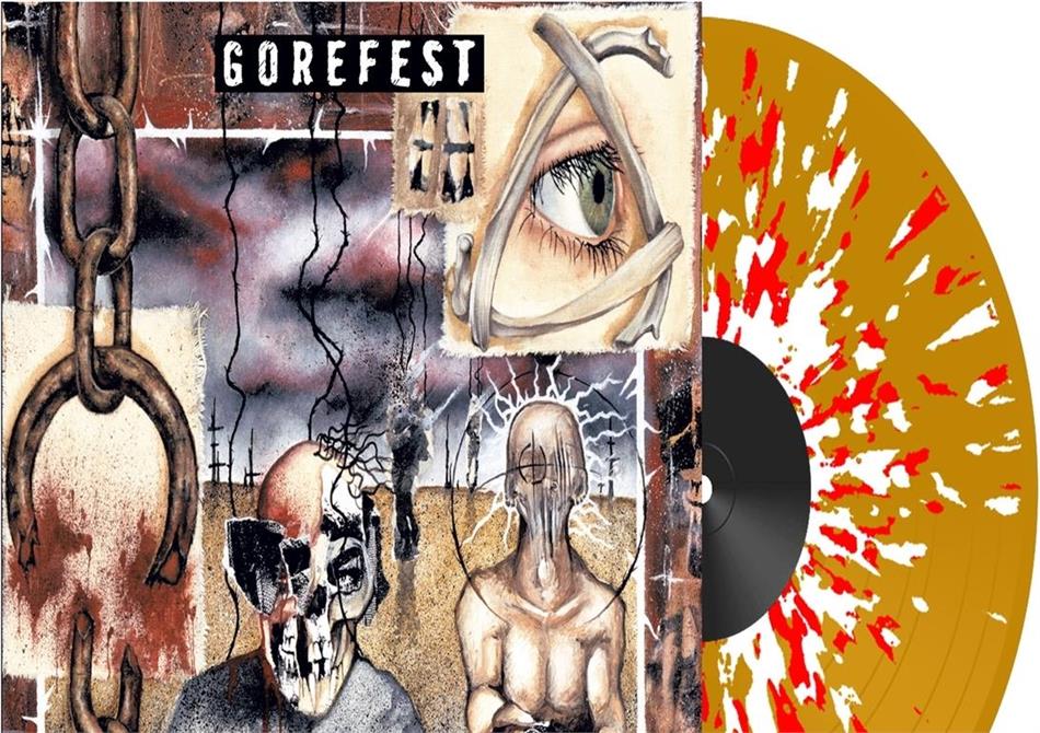 Gorefest - La Muerte 2019 Reissue, Red White Splatter Vinyl, 2 LPs