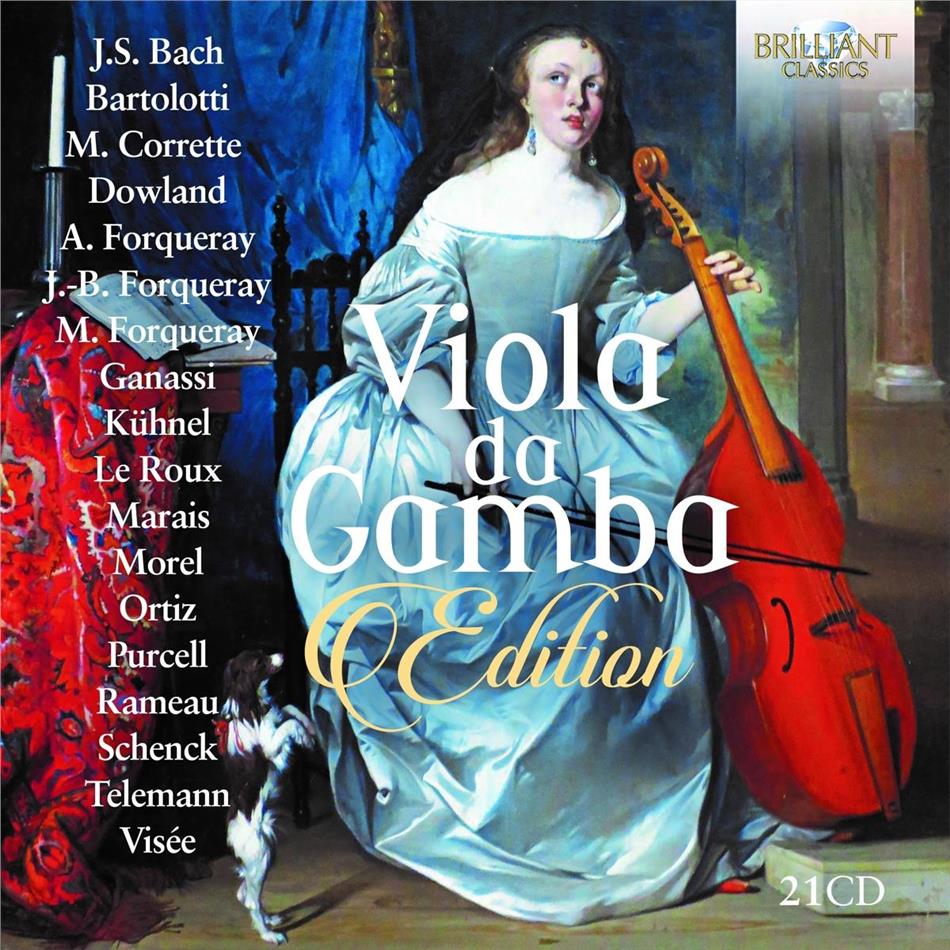Viola Da Gamba-Edition 21 CD