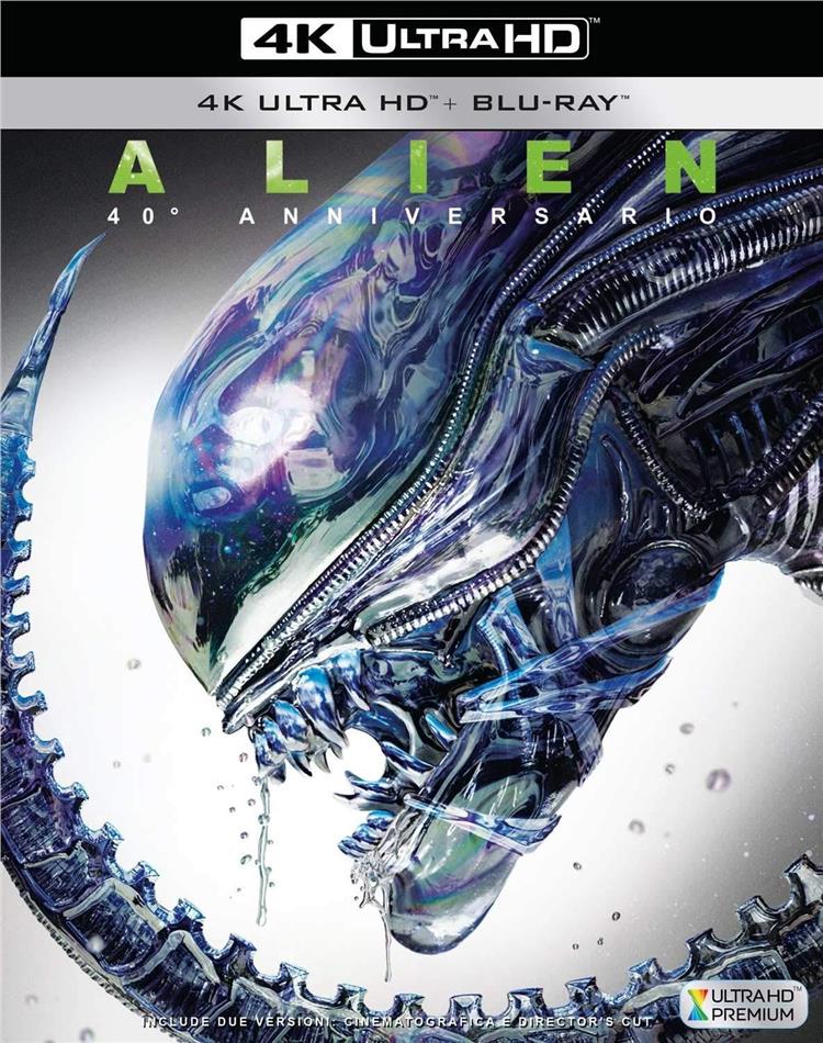 Alien (1979) 40th Anniversary Edition, 4K Ultra HD + Blu-ray