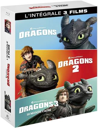 Dragons 1-3 - L'intégrale 3 Films (3 Blu-ray)