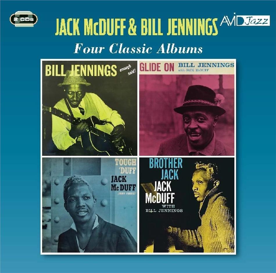 Jack McDuff & Bill Jennings - Four Classic Albums 2 CDs