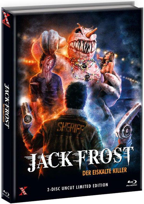 Jack Frost - Der eiskalte Killer (1997) Cover E, Édition Limitée, Mediabook, Uncut, Blu-ray + DVD